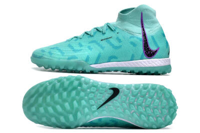 Unisex Nike Phantom Luna Elite NU TF Football Shoes - Green/Yellow/Purple/Black