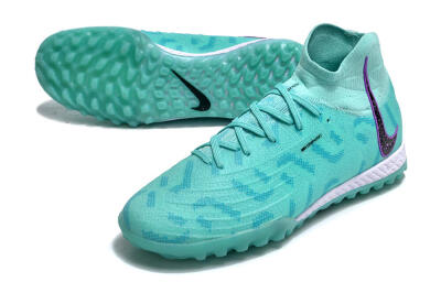 Unisex Nike Phantom Luna Elite NU TF Football Shoes - Green/Yellow/Purple/Black