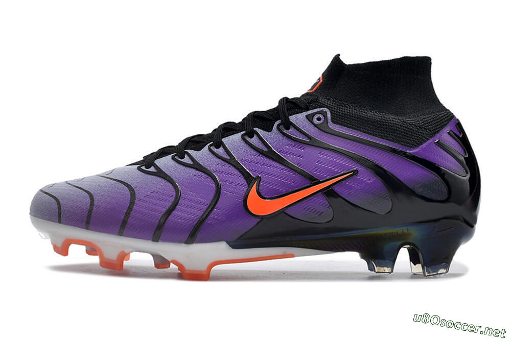 Men's Nike Air Zoom Mercurial Superfly 9 Elite FG Football Boots - Purple/Black/Orange/Gold 0
