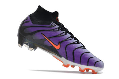 Men's Nike Air Zoom Mercurial Superfly 9 Elite FG Football Boots - Purple/Black/Orange/Gold
