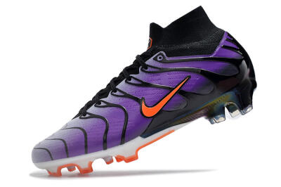 Men's Nike Air Zoom Mercurial Superfly 9 Elite FG Football Boots - Purple/Black/Orange/Gold