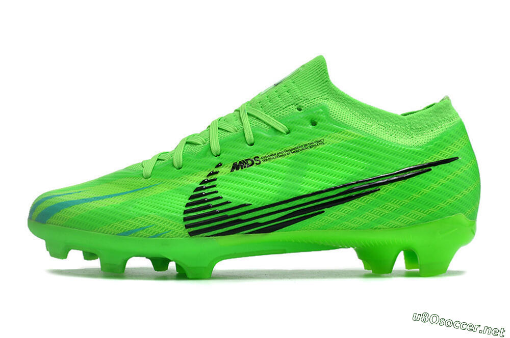 Men's Nike Air Zoom Mercurial Vapor 15 Elite FG Football Boots - Green/Black 0