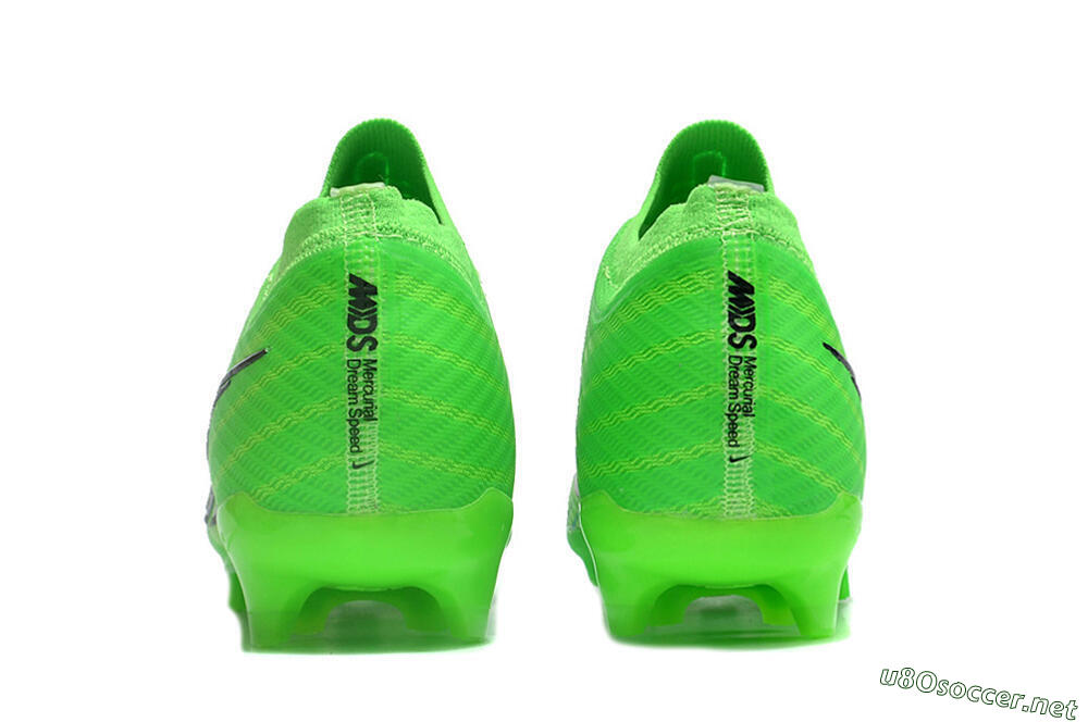 Men's Nike Air Zoom Mercurial Vapor 15 Elite FG Football Boots - Green/Black 5