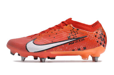 Men's Nike Air Zoom Mercurial Vapor 15 SG Football Boots - Red/White/Black