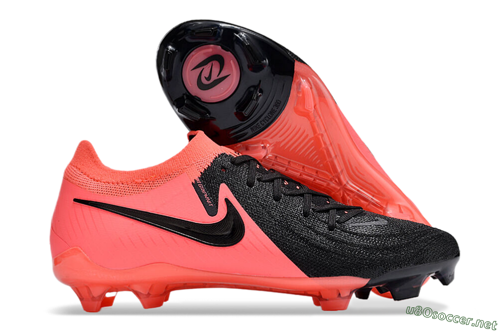 Unisex Nike Phantom Luna Elite FG Football Boots - Orange/Black 2