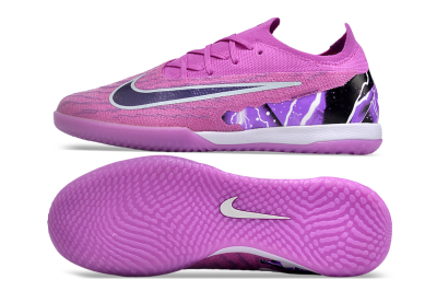 Men's Nike Phantom GX Elite IC Football Shoes - Purple/Black/White