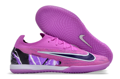 Men's Nike Phantom GX Elite IC Football Shoes - Purple/Black/White