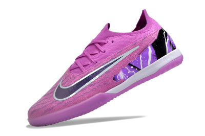 Men's Nike Phantom GX Elite IC Football Shoes - Purple/Black/White