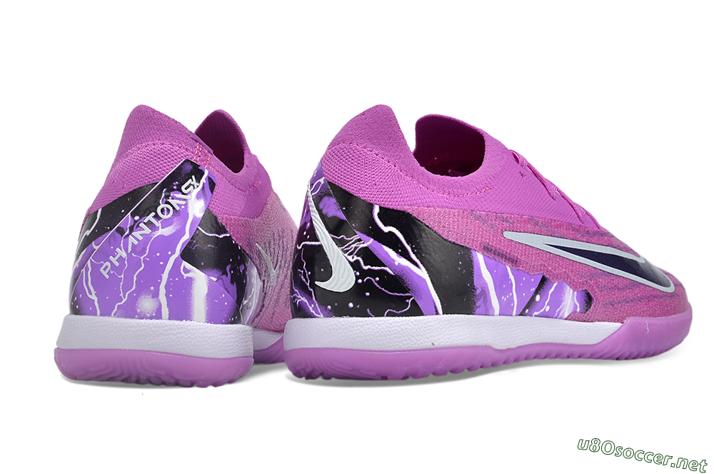 Men's Nike Phantom GX Elite IC Football Shoes - Purple/Black/White 6