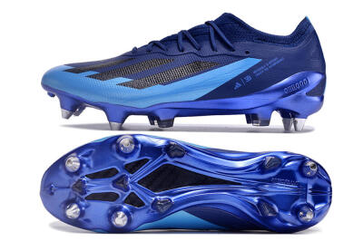 Men's Adidas X Crazyfast.1 SG Football Boots - Blue/Jade/Black