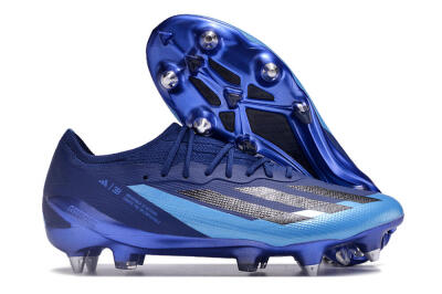Men's Adidas X Crazyfast.1 SG Football Boots - Blue/Jade/Black