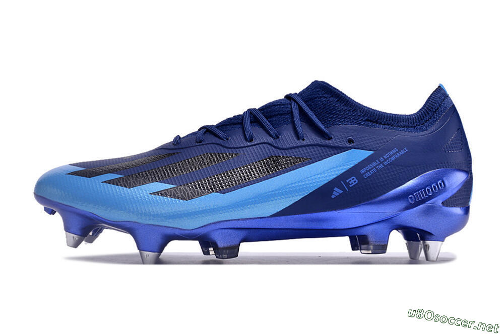 Men's Adidas X Crazyfast.1 SG Football Boots - Blue/Jade/Black 0