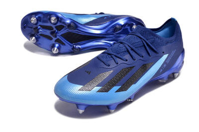 Men's Adidas X Crazyfast.1 SG Football Boots - Blue/Jade/Black