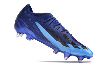 Men's Adidas X Crazyfast.1 SG Football Boots - Blue/Jade/Black