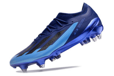 Men's Adidas X Crazyfast.1 SG Football Boots - Blue/Jade/Black
