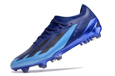 Men's Adidas X Crazyfast Messi.1 FG Football Boots - Blue/Jade/Black
