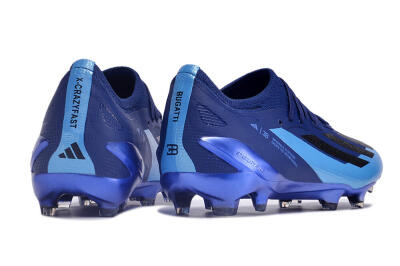Men's Adidas X Crazyfast Messi.1 FG Football Boots - Blue/Jade/Black