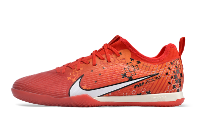 Men's Nike Air Zoom Mercurial Vapor 15 Pro IC Football Shoes - Red/White/Black