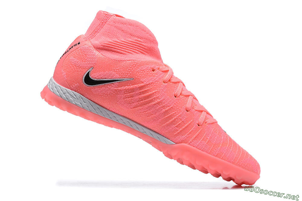 Men's Nike Phantom Luna Elite TF Football Shoes - Pink/Black/White 7