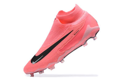 Men's Nike Phantom GX Elite DF Link FG Football Boots - Pink/Black/White