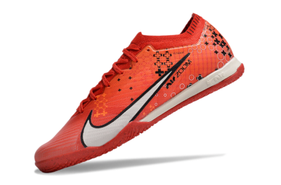 Men's Nike Air Zoom Mercurial Vapor 15 Elite IC Football Shoes - Red/White/Black