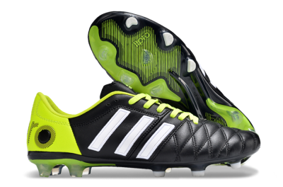 Men's Adidas Adipure11 Pro X PD25 TRX FG Football Boots - Black/White/Yellow