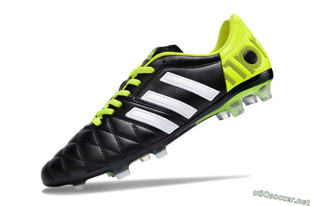 Men's Adidas Adipure11 Pro X PD25 TRX FG Football Boots - Black/White/Yellow 5