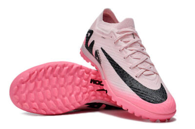Unisex Nike Air Zoom Mercurial Vapor 15 Elite TF Football Shoes - Pink/Pink/Black
