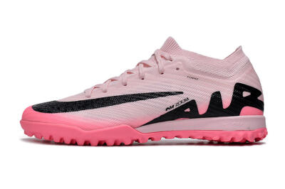 Unisex Nike Air Zoom Mercurial Vapor 15 Elite TF Football Shoes - Pink/Pink/Black