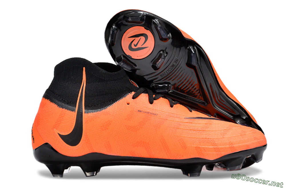 Men's Nike Phantom Luna Elite FG Football Boots - Orange/Black 2