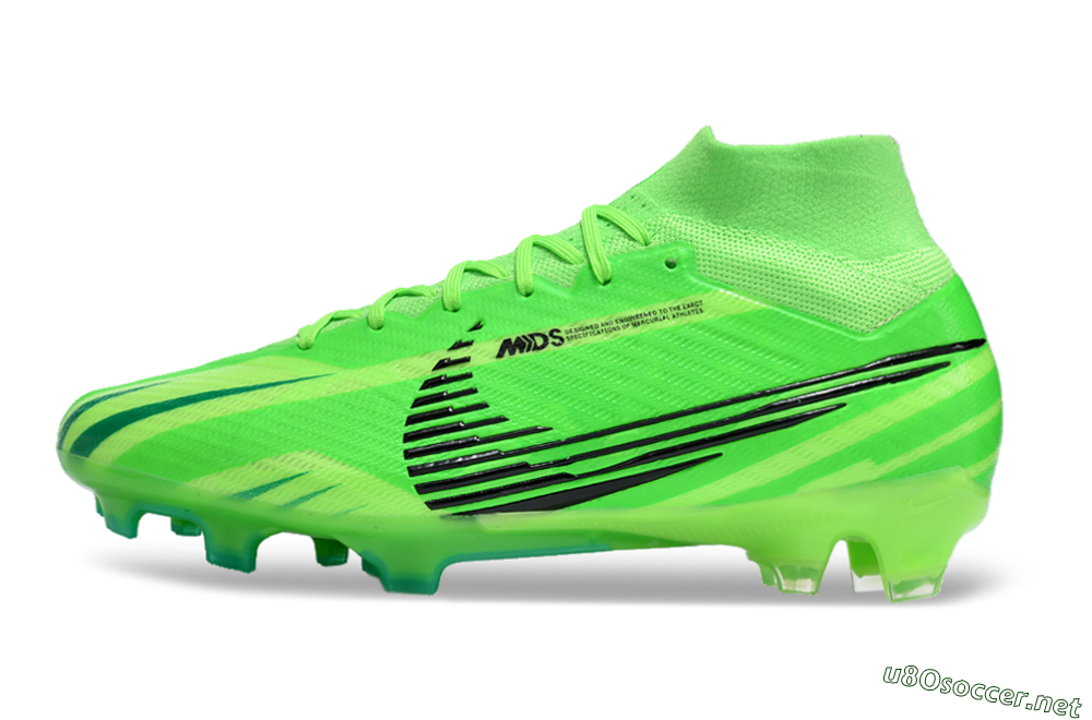 Men's Nike Air Zoom Mercurial Superfly 9 Elite FG Football Boots - Green/Black 0