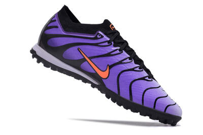 Men's Nike Air Zoom Mercurial Vapor 15 Elite TF Football Shoes - Purple/Black/Orange