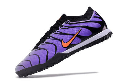 Men's Nike Air Zoom Mercurial Vapor 15 Elite TF Football Shoes - Purple/Black/Orange