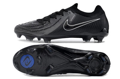 Men's Nike Phantom Luna Elite Low FG Football Boots - Grey/Black/White