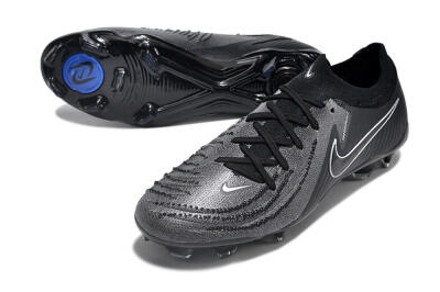 Men's Nike Phantom Luna Elite Low FG Football Boots - Grey/Black/White