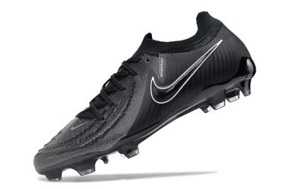 Men's Nike Phantom Luna Elite Low FG Football Boots - Grey/Black/White
