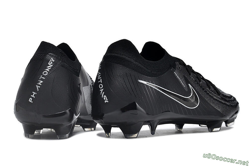 Men's Nike Phantom Luna Elite Low FG Football Boots - Grey/Black/White 6