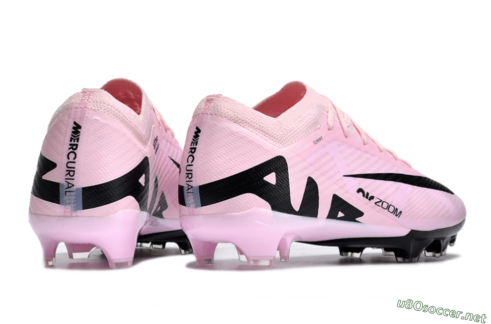 Men's Nike Air Zoom Mercurial Vapor 15 Elite FG Football Boots - Pink/Black 6