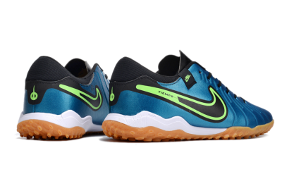 Men's Nike Tiempo Legend 10 Pro TF Football Shoes - Jade/Black/Yellow