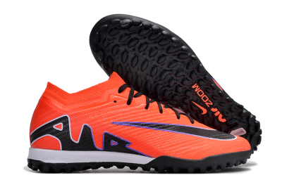 Unisex Nike Air Zoom Mercurial Vapor 15 Elite TF Football Shoes - Red/Purple/Black