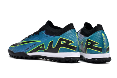 Unisex Nike Air Zoom Mercurial Vapor 15 Elite TF Football Shoes - Blue/Yellow/Black
