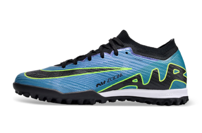 Unisex Nike Air Zoom Mercurial Vapor 15 Elite TF Football Shoes - Blue/Yellow/Black