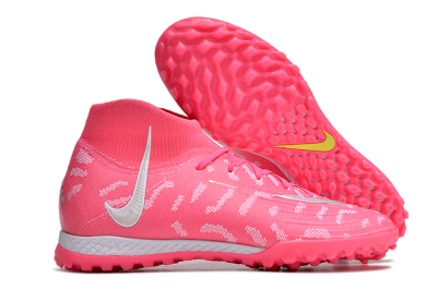 Unisex Nike Phantom Luna 2 Elite TF Football Shoes - Pink/Silver/White