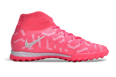 Unisex Nike Phantom Luna 2 Elite TF Football Shoes - Pink/Silver/White
