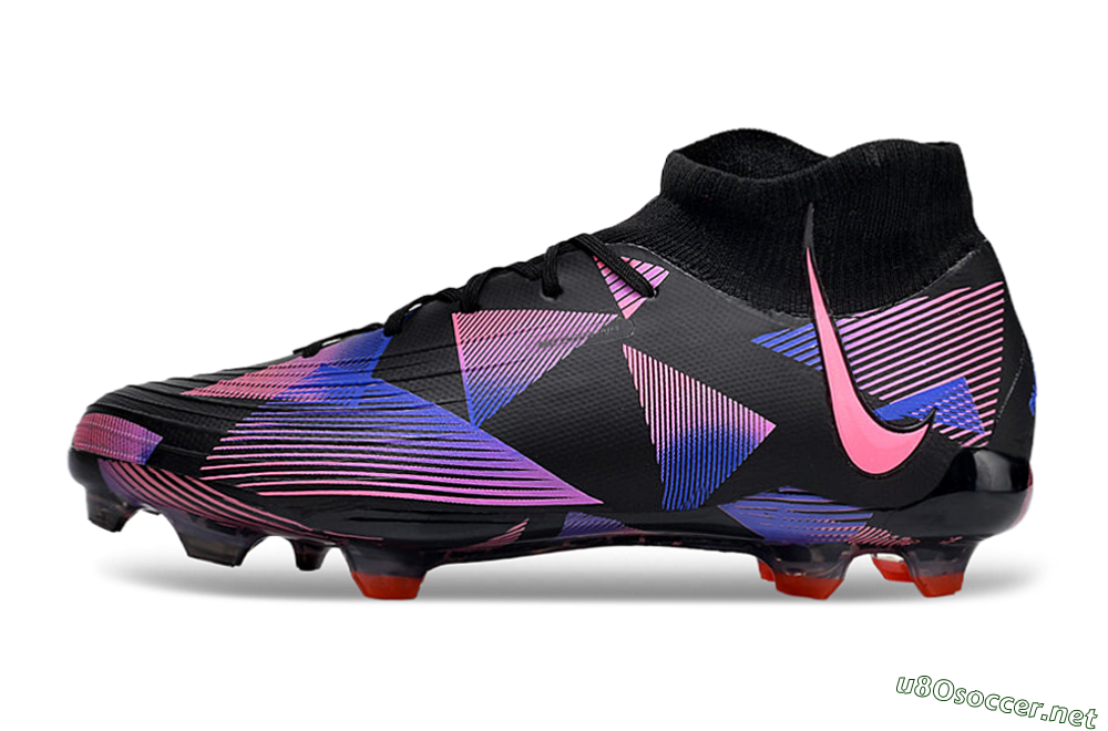 Men's Nike Phantom Luna Elite FG Football Boots - Black/Pink/Blue/Orange 0