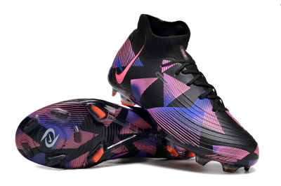 Men's Nike Phantom Luna Elite FG Football Boots - Black/Pink/Blue/Orange