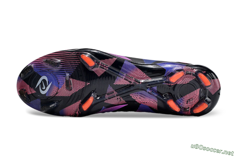 Men's Nike Phantom Luna Elite FG Football Boots - Black/Pink/Blue/Orange 7