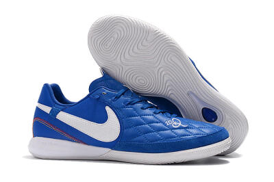Men's Nike TiempoX Finale IC Football Shoes - Blue/White