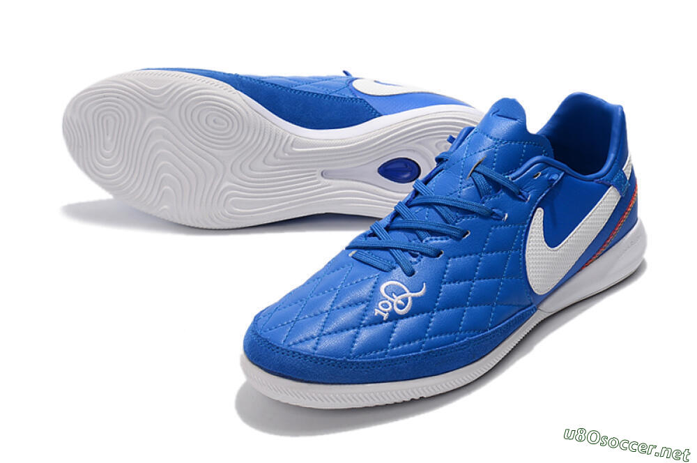 Men's Nike TiempoX Finale IC Football Shoes - Blue/White 3