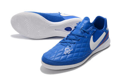 Men's Nike TiempoX Finale IC Football Shoes - Blue/White